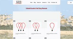Desktop Screenshot of kabbalah-red-bracelets.com